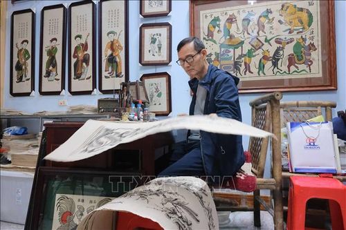 Miệt mài gìn giữ sức sống dòng tranh dân gian Đông Hồ