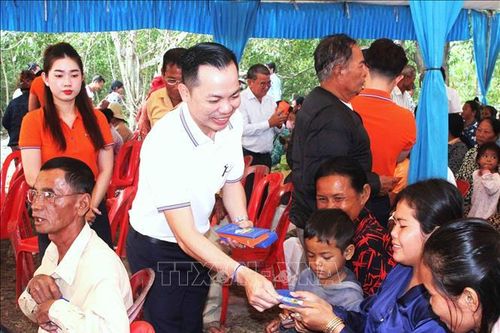 'Ấm tình mùa Xuân' ở vùng Đông Nam Campuchia