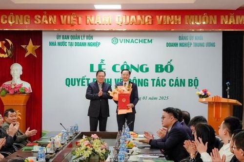 Ông Nguyễn Hữu Tú làm Phó Bí thư Đảng ủy Tập đoàn Hóa chất Việt Nam