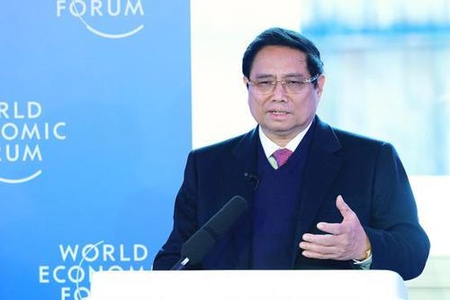 Thủ tướng chia sẻ giải pháp giải phóng tiềm năng tăng trưởng quốc gia tại WEF Davos 2025