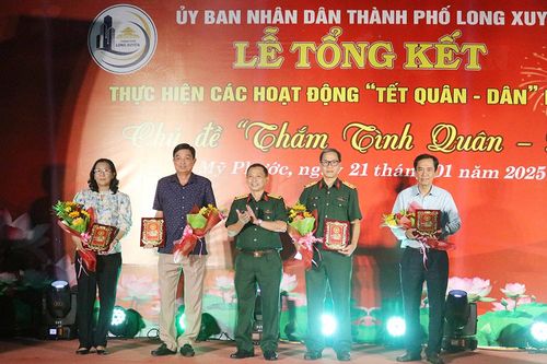 Gần 1,7 tỷ đồng triển khai Tết quân - dân TP. Long Xuyên
