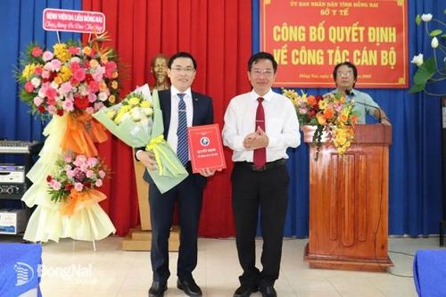 Bổ nhiệm Phó giám đốc Bệnh viện Da liễu Đồng Nai