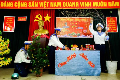Những lời chúc Tết gửi từ Trường Sa