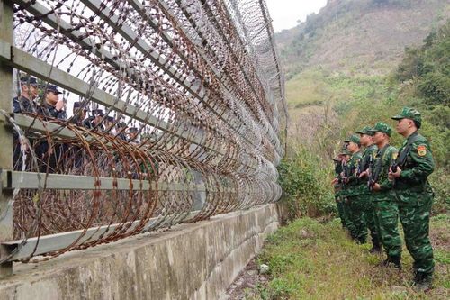 Tuần tra liên hợp chấp pháp trên biên giới tháng 1 năm 2025