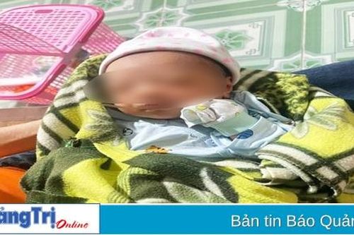 Bé gái 5 ngày tuổi bị bỏ rơi ở thôn An Đồng, xã Trung Sơn