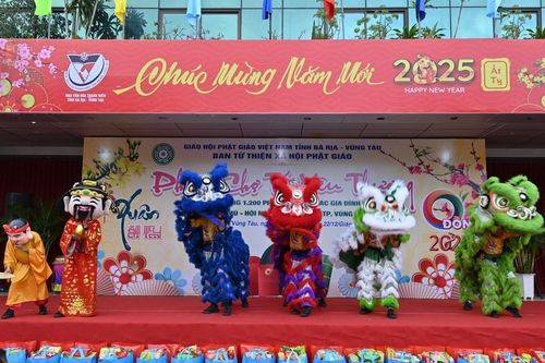 BR-VT: Ban Từ thiện xã hội Phật giáo tỉnh tổ chức Phiên chợ Tết yêu thương cho người khuyết tật