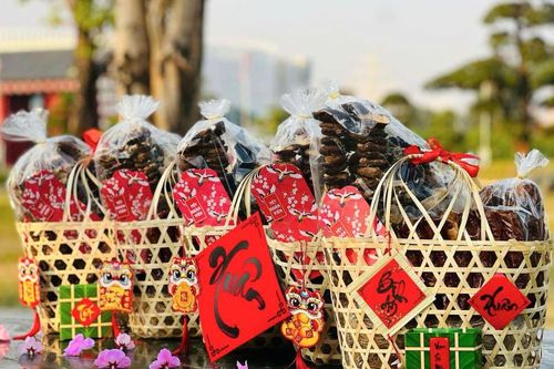 Giỏ quà Tết độc đáo