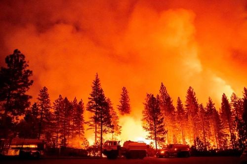 Sức gió tăng mạnh, California đối mặt với đợt cháy rừng mới