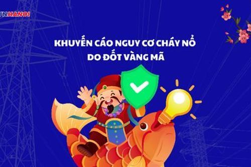 Phòng, chống cháy nổ khi đốt vàng mã dịp Tết