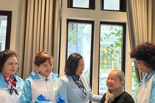 Hội Liên hiệp phụ nữ thành phố Hà Nội chúc Tết nữ đảng viên cao tuổi
