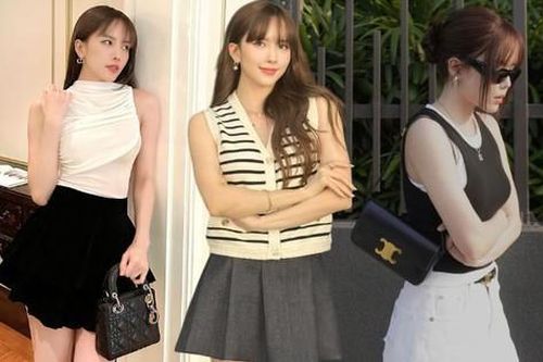 Mặc váy ngắn đẹp là phải như Thiều Bảo Trâm, 31 tuổi trông vẫn 'baby'