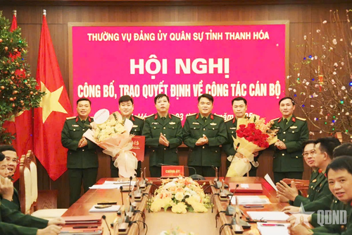 Đại tá Nguyễn Xuân Toàn giữ chức Phó chính ủy Bộ CHQS tỉnh Thanh Hóa