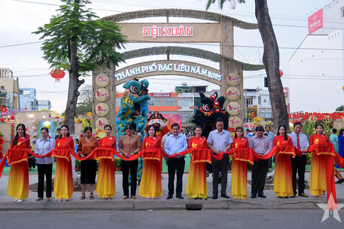 Bạc Liêu: Khai mạc Hội Xuân 'Chợ quê ngày Tết' năm 2025