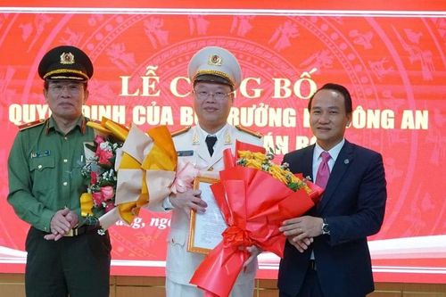 Công an TP Đà Nẵng có tân phó giám đốc