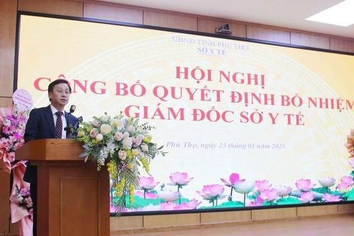 Ông Lê Quang Thọ được bổ nhiệm làm Giám đốc Sở Y tế tỉnh Phú Thọ