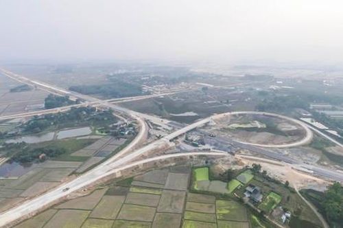 Nhìn từ trên cao các nút giao quan trọng kết nối cao tốc Bắc – Nam với Hà Tĩnh