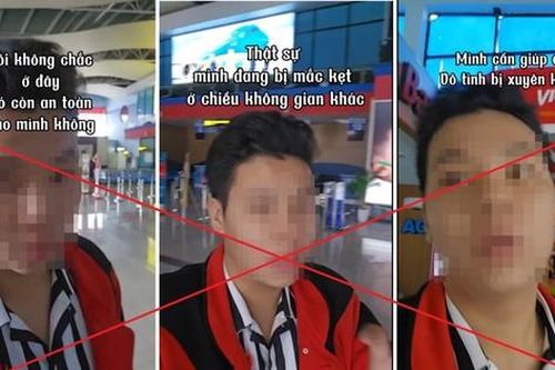Công an làm việc với nam thanh niên đăng video 'Xuyên không vào thế giới khác không có ai'