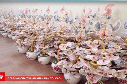 Bán cây tài lộc trang trí bằng tiền thật có vi phạm không?