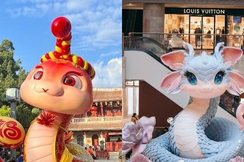 Linh vật rắn xuất hiện khắp nơi, dân mạng hết khen ngợi lại chế giễu