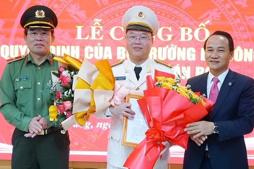 Trung tá Nguyễn Kim Trung làm Phó Giám đốc Công an TP Đà Nẵng