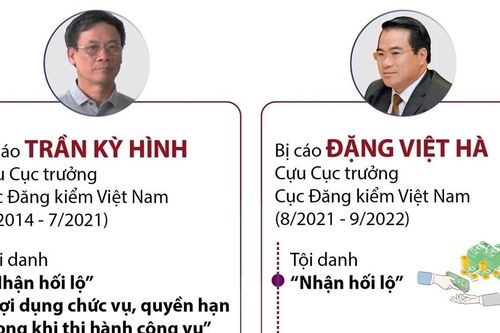 Hai cựu Cục trưởng Cục Đăng kiểm Việt Nam cùng 123 bị cáo được giảm án tù