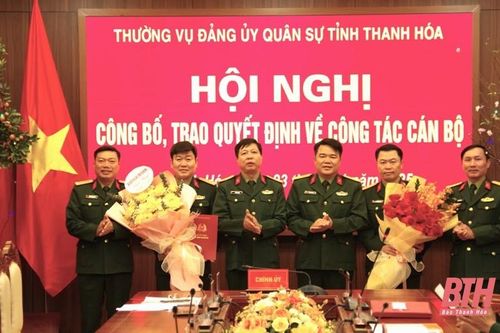Đại tá Nguyễn Xuân Toàn giữ chức Phó Chính ủy Bộ CHQS tỉnh Thanh Hóa