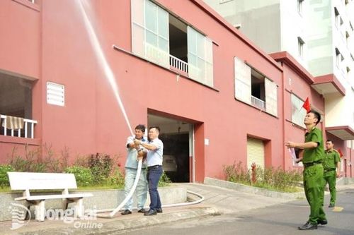 Kiểm tra phòng cháy hơn 20 chung cư, nhà cao tầng toàn thành phố Biên Hòa ngay trước Tết