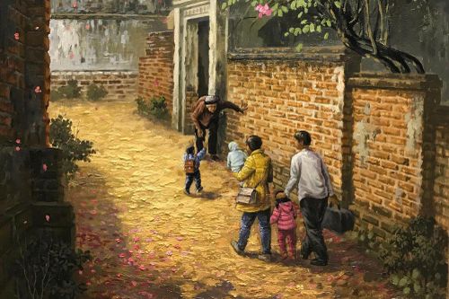 Về nhà ăn Tết