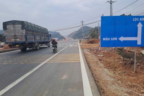 Thông xe dự án cải tạo nâng cấp quốc lộ 4B đoạn km 3+700 đến km 18