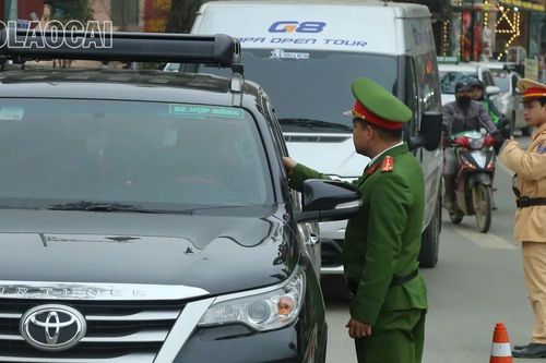 Sa Pa đảm bảo trật tự, an toàn giao thông dịp tết Nguyên đán