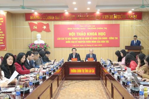 Lào Cai tự hào thành tựu 95 năm vẻ vang của Đảng - vững tin bước vào kỷ nguyên vươn mình của dân tộc