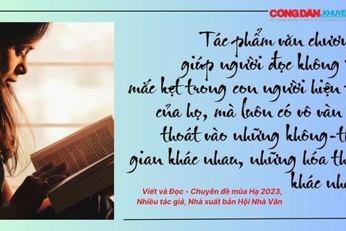 Đề thi học sinh giỏi Ngữ văn: Tác phẩm văn chương giúp con người được hóa thân