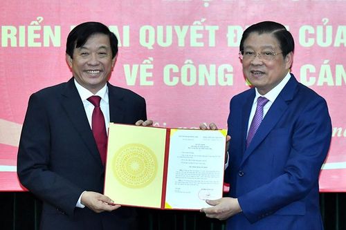 Ông Bùi Văn Nghiêm giữ chức Phó trưởng Ban Nội chính Trung ương