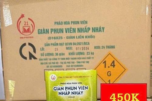 Giá tăng mạnh, pháo hoa vẫn hút khách
