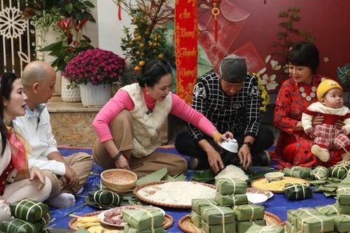 Không khí Tết rộn ràng nhà nghệ sĩ Trà My