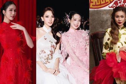 Đây là kiểu áo dài mốt nhất Tết Ất Tỵ? Ai mặc cũng đẹp, đậm chất tiểu thư!