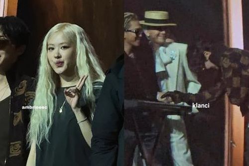 j-hope cúi chào, Rosé hớn hở khi gặp G-Dragon, Taeyang BIGBANG viral cõi mạng