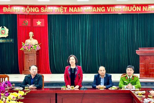Biểu dương những đóng góp của Công an quận Tây Hồ trong công tác bảo đảm an ninh trật tự