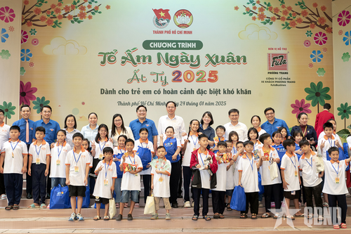 TP Hồ Chí Minh: Hơn 1,5 tỷ đồng chăm lo thiếu nhi cơ nhỡ, hoàn cảnh đặc biệt