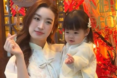 Ái nữ nhà Đỗ Mỹ Linh 'chiếm spotlight' trong bộ ảnh Tết cùng mẹ