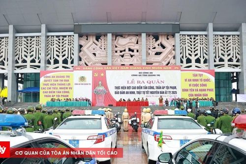 Công an Quảng Trị được Bộ Công an biểu dương, khen thưởng