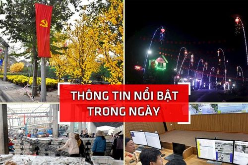 Nghệ An: Thông tin nổi bật ngày 24/1