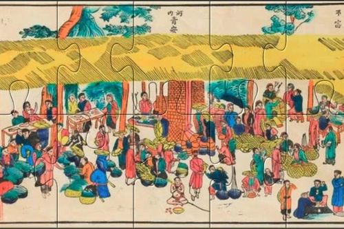 Hướng dẫn cách chơi trò xếp hình trên trang Tết của VietnamPlus