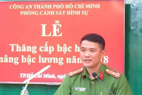 Bắt nguyên Trưởng Phòng Cảnh sát hình sự, Công an Thành phố Hồ Chí Minh