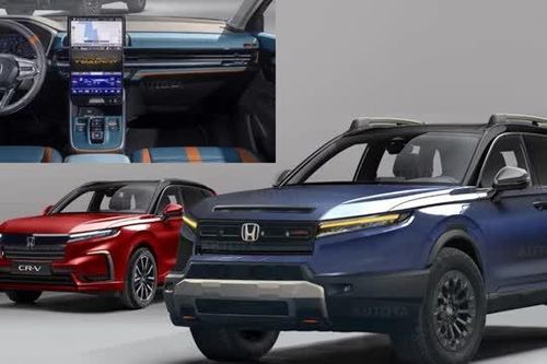 Đây có thể là thiết kế của Honda CR-V TrailSport 2026?