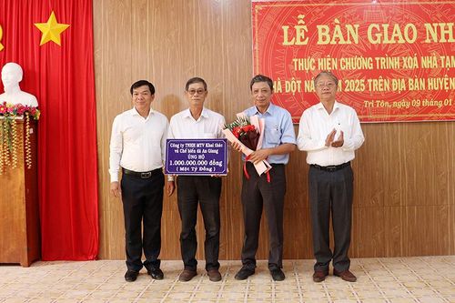 Doanh nghiệp Tri Tôn đồng hành cùng phát triển