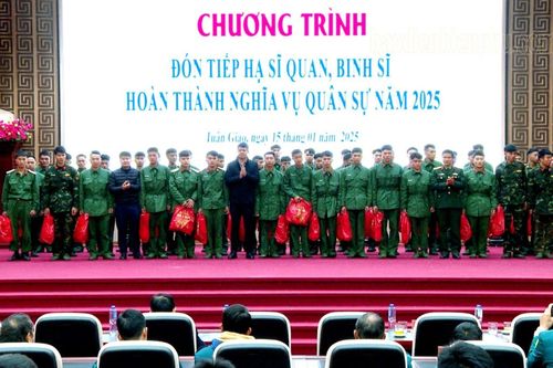 Quan tâm, hỗ trợ quân nhân xuất ngũ