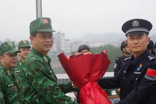 Lễ ra quân tuần tra liên hợp thi hành pháp luật trên biên giới năm 2025