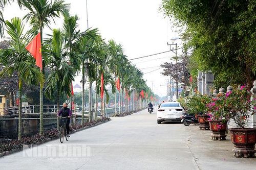 Yên Mô được công nhận huyện đạt chuẩn nông thôn mới nâng cao năm 2024