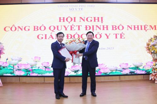 Hội nghị công bố Quyết định bổ nhiệm Giám đốc Sở Y tế